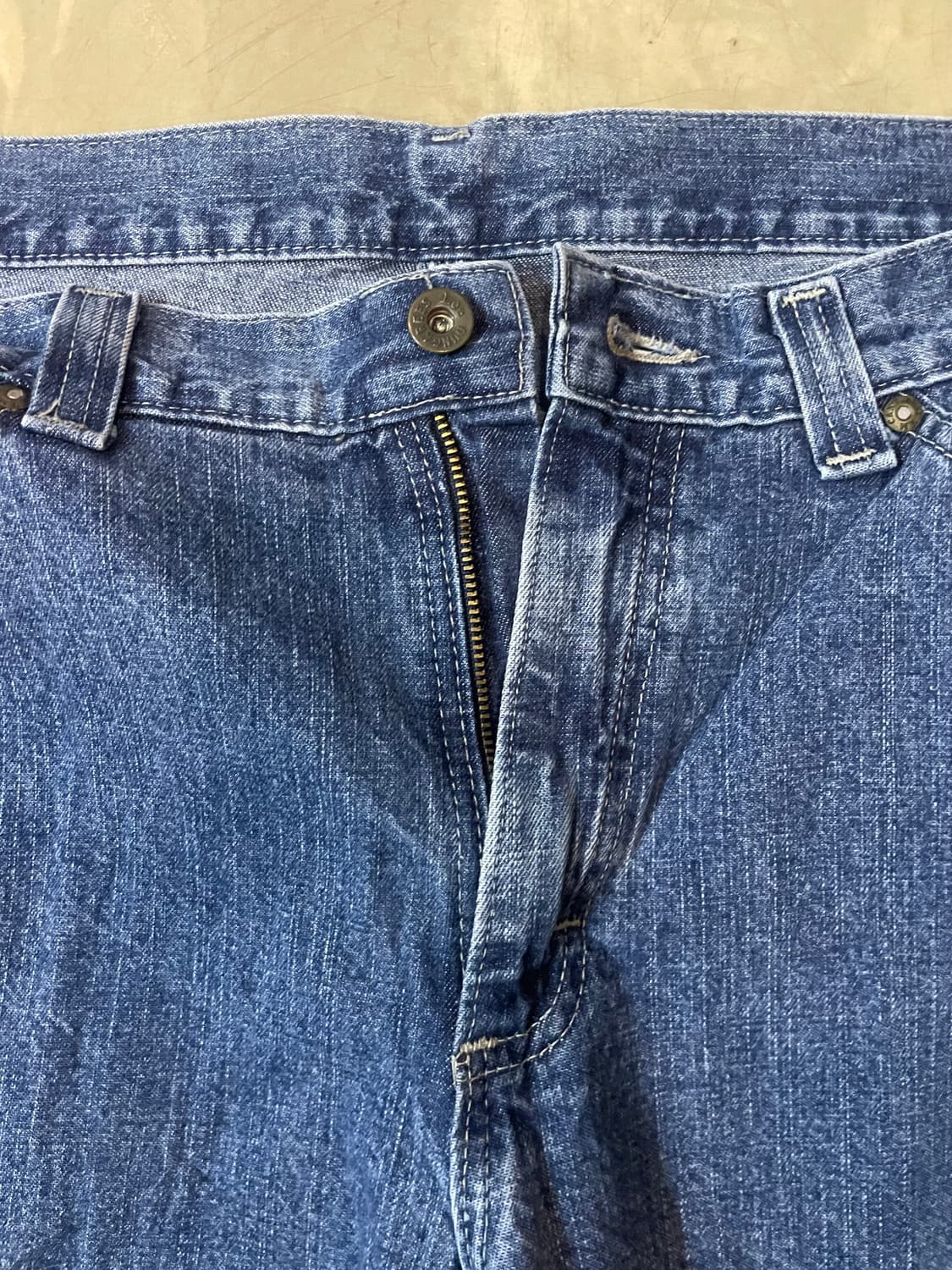 90~00s 빈티지 Lee Dungarees 카펜터 데님 33x32 상품이미지6