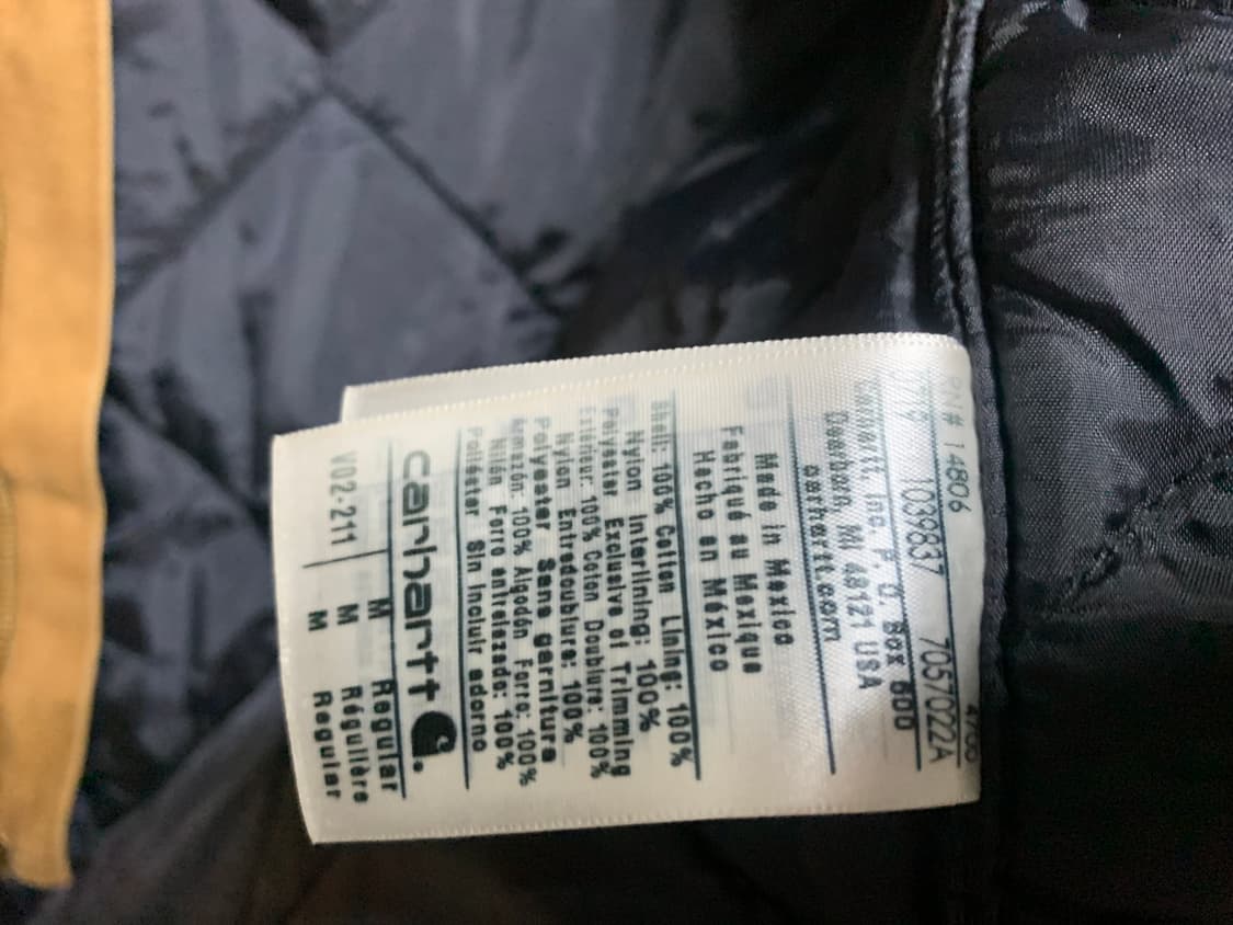 칼하트 덕베스트 된장 M사이즈 상품이미지5