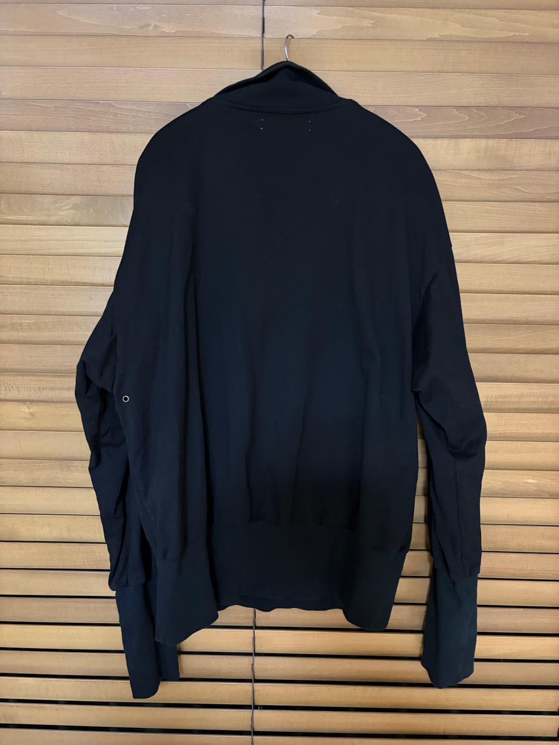 [OS] 바벨 오브젝트 집업 스웻 블랙 상품이미지4