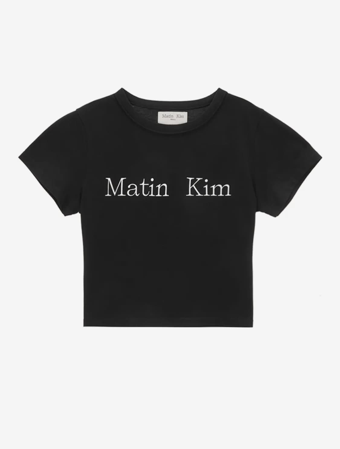 마뗑킴 LOGO CROP TOP 상품이미지1