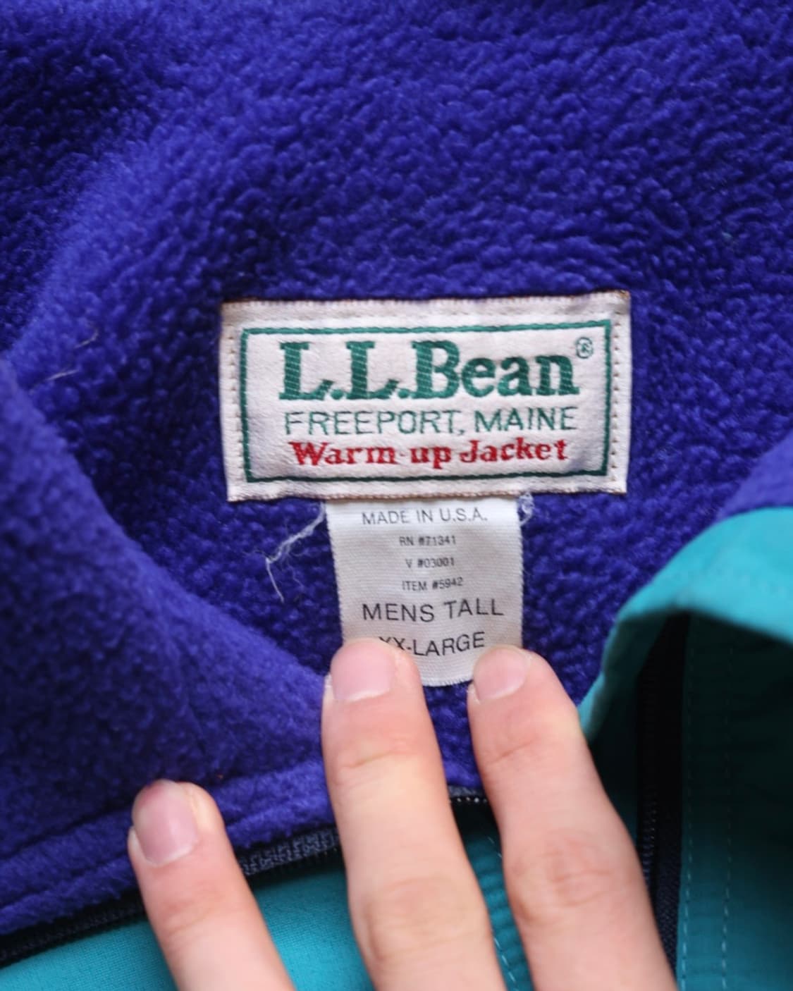 엘엘빈 80s 웜업 자켓(2pcs) 상품이미지2