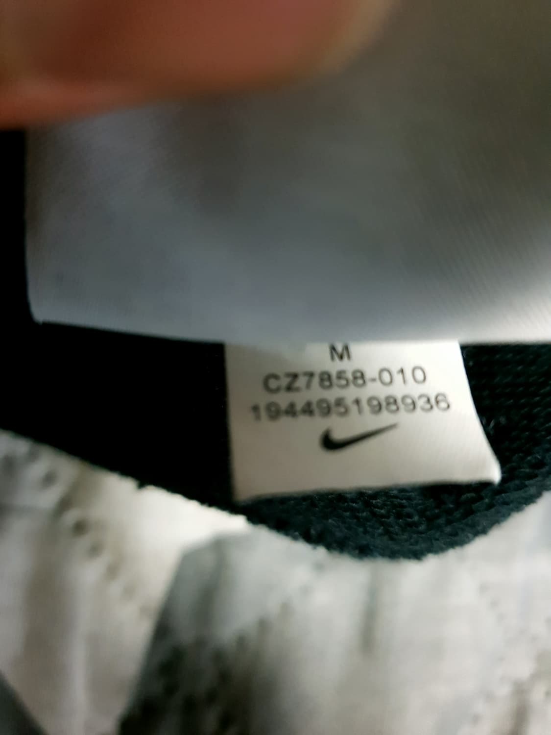 나이키 NSW클럽 후드티 블랙 (M) 상품이미지4