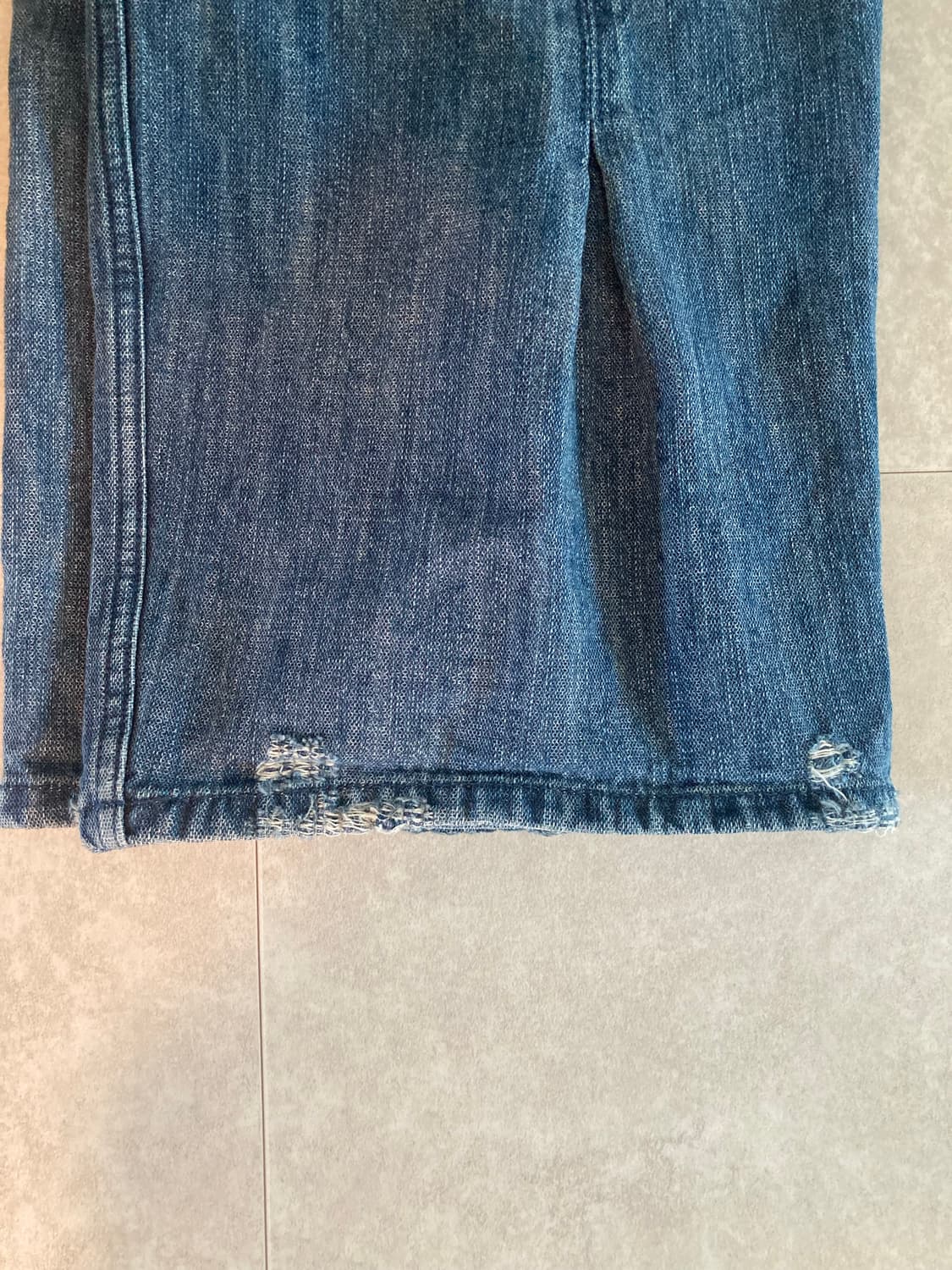 0)26ss신상 ADVENTURE ARMOR DENIM PANT 상품이미지4