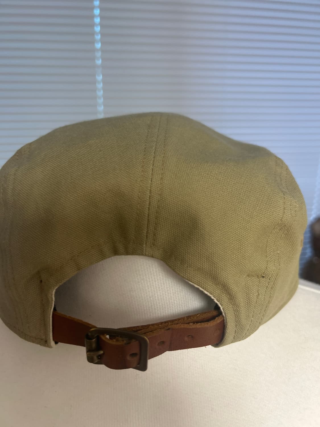 visvim 비즈빔 PEERLESS 베이지 캠프 캡 상품이미지3