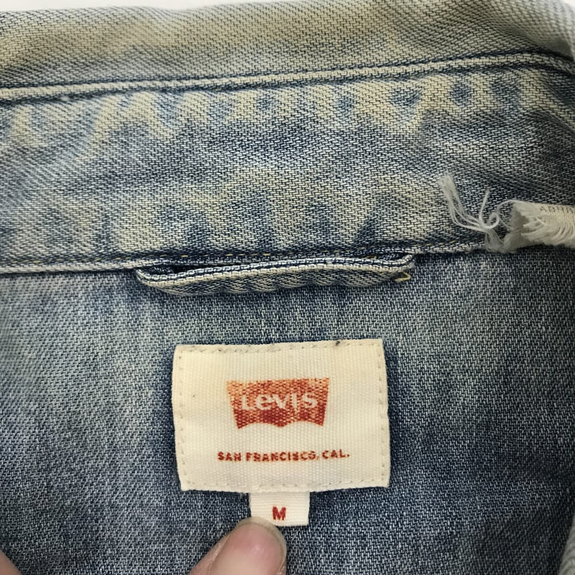 리바이스 웨스턴 데님셔츠 [M] 상품이미지5