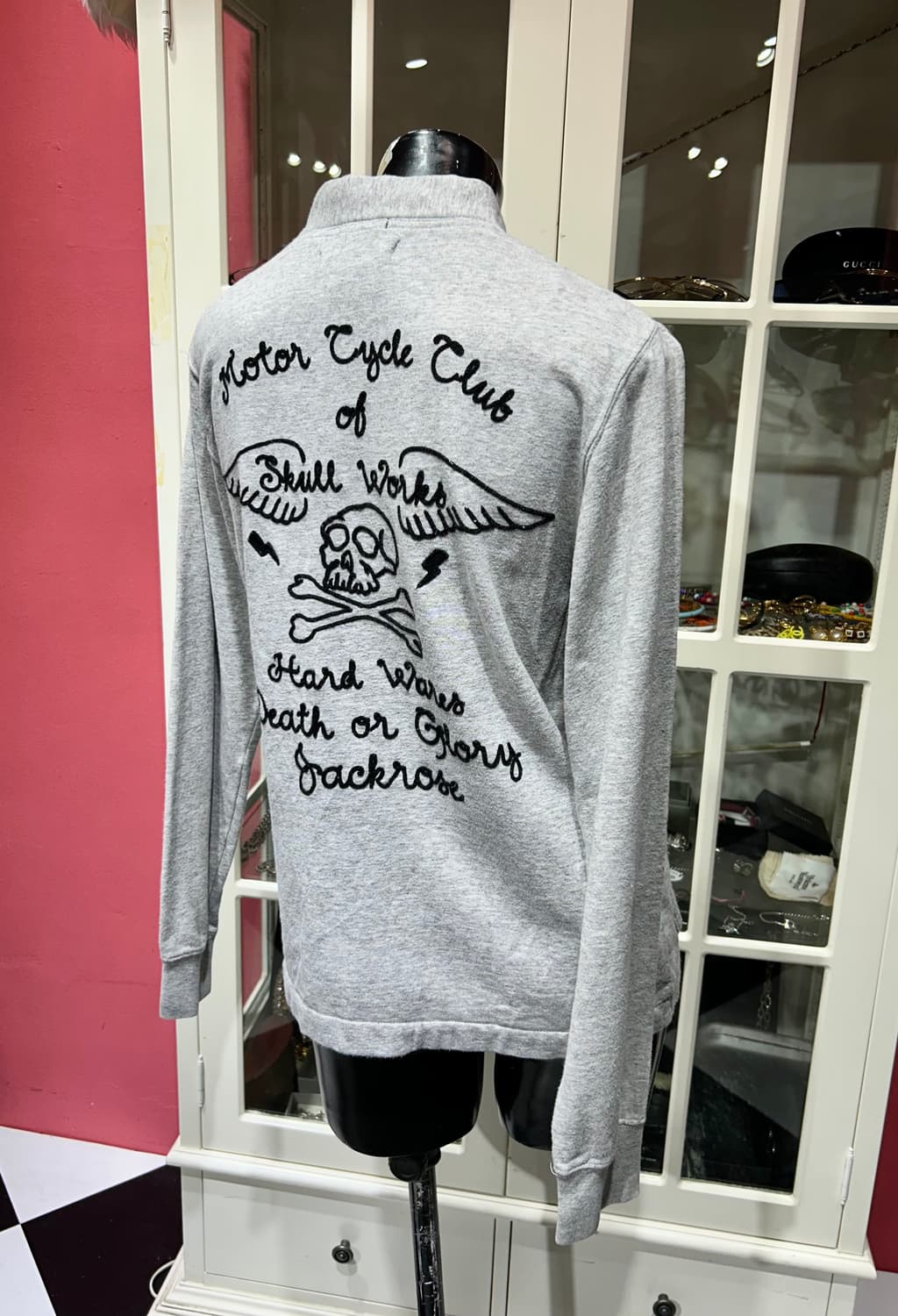 jackrose cardigan 잭로즈 x 스컬웍스 가디건 상품이미지2