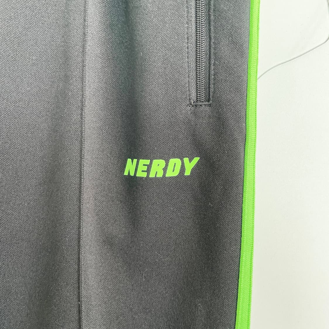 F2 널디 트랙팬츠 네온 그린  S사이즈 상품이미지4