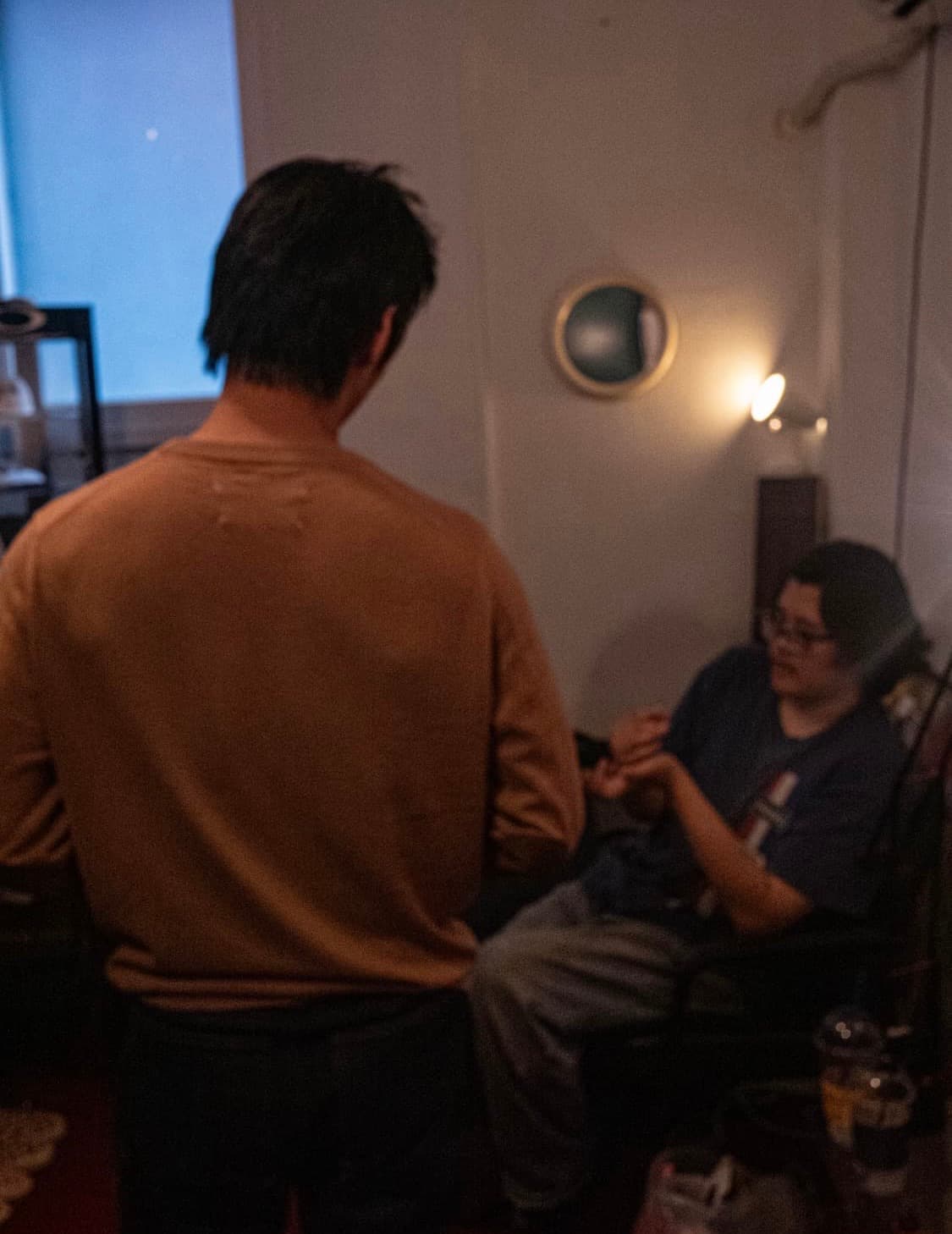 메종 마르지엘라 엘보우 패치 니트 상품이미지2