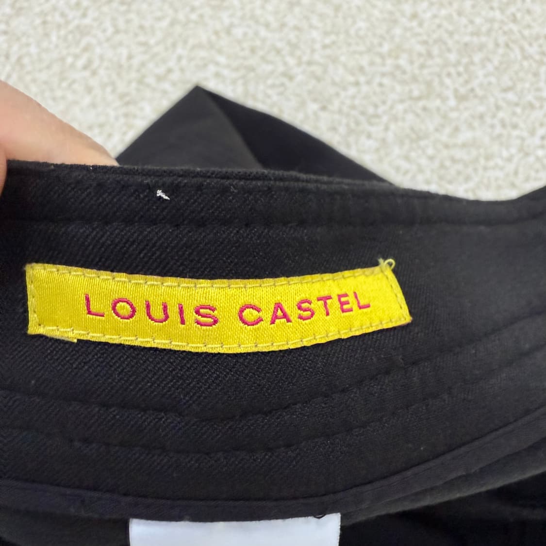 [79] 루이까스텔 여성 골프 블랙 스커트 치마 1231T1 상품이미지3