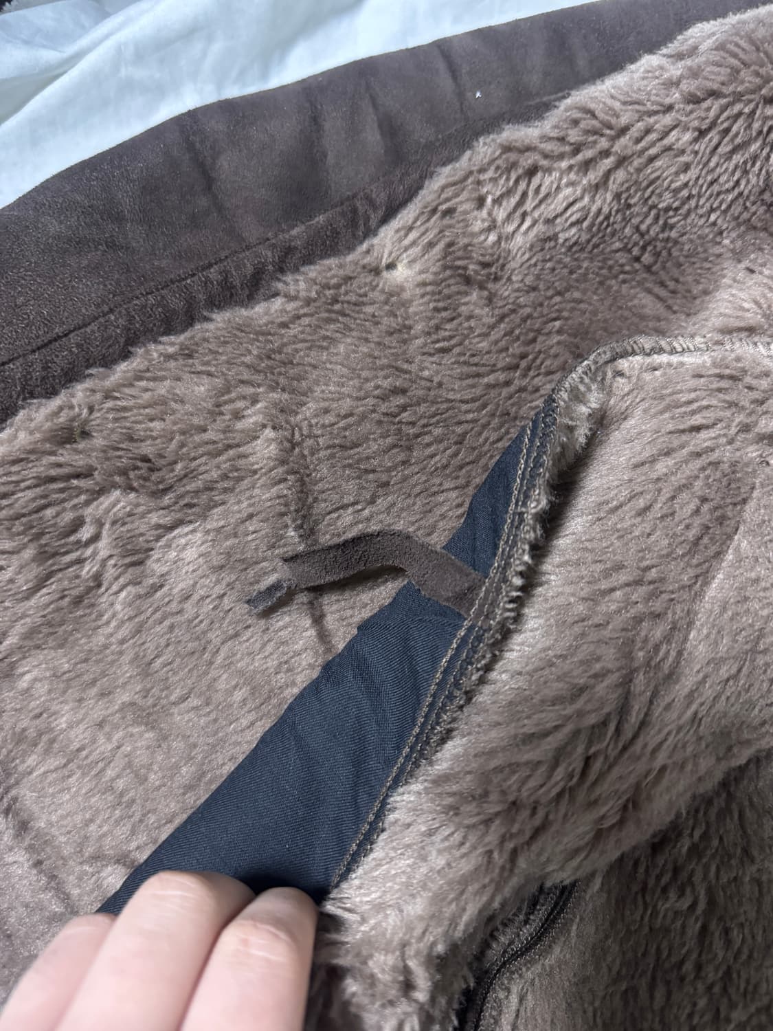 랭글러 스웨이드 퍼 레인지 코트 상품이미지8