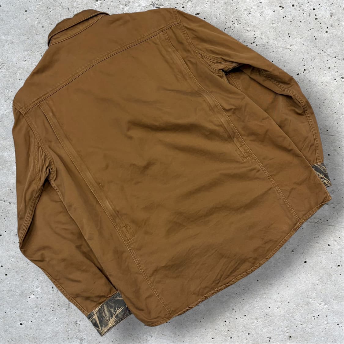 [100] 프로헌터 리얼트리 패턴 긴팔 셔츠 브라운 D712 상품이미지2