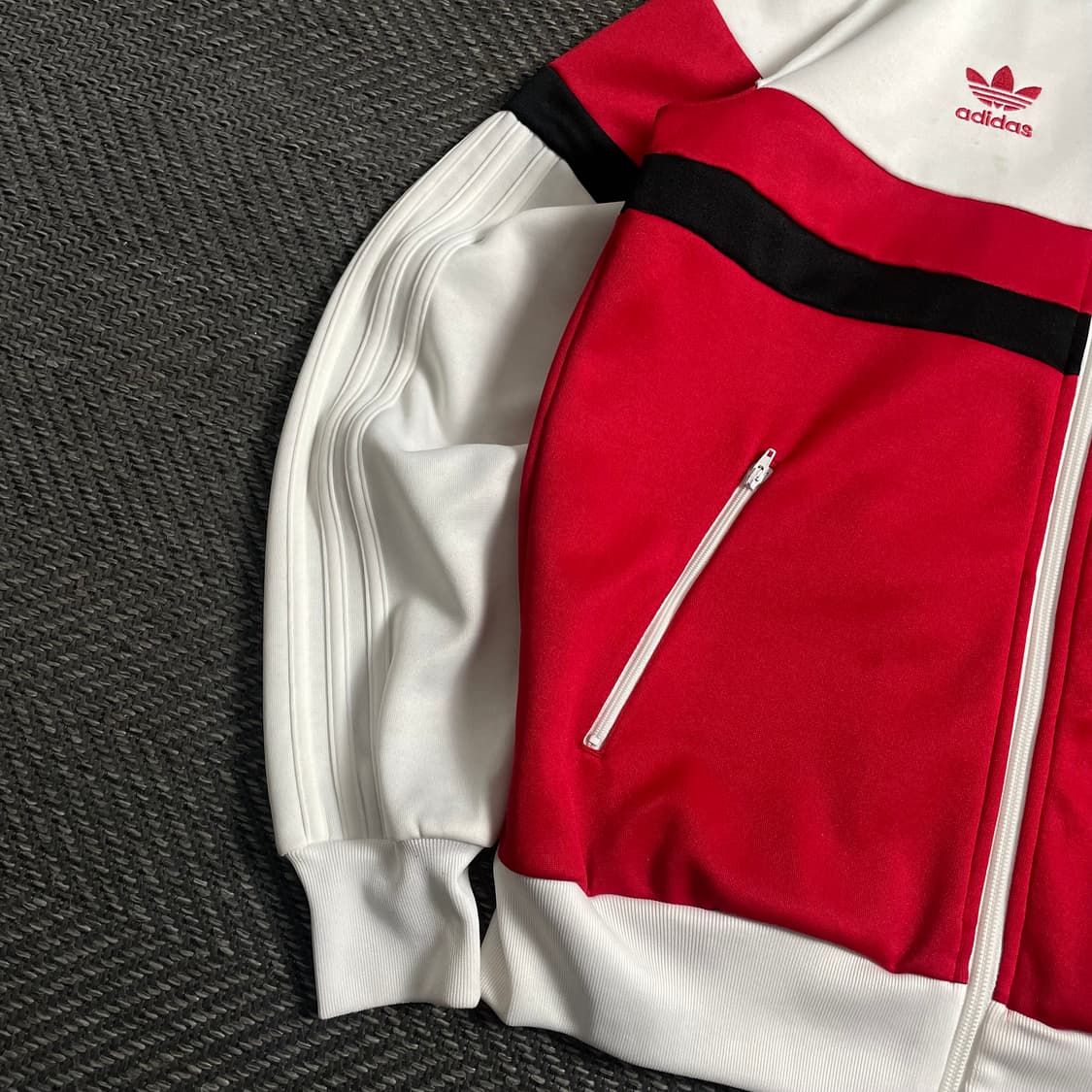 아디다스 09-10 AC밀란 배색 트랙탑 져지o 4631 상품이미지3