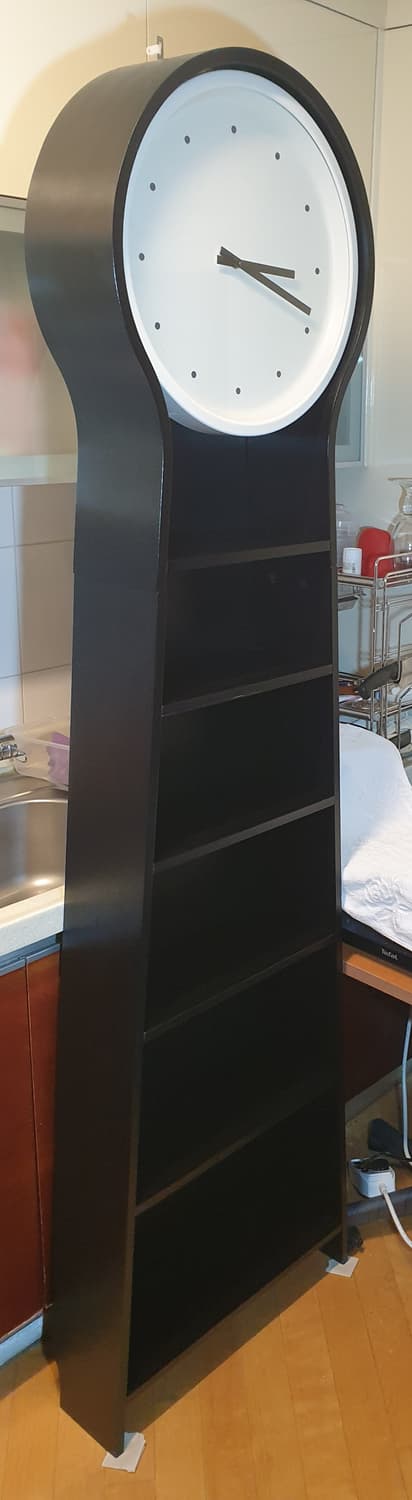 이케아 IKEA PS PENDEL 펜델 스탠드시계 대형선반(2m 높이) 상품이미지7