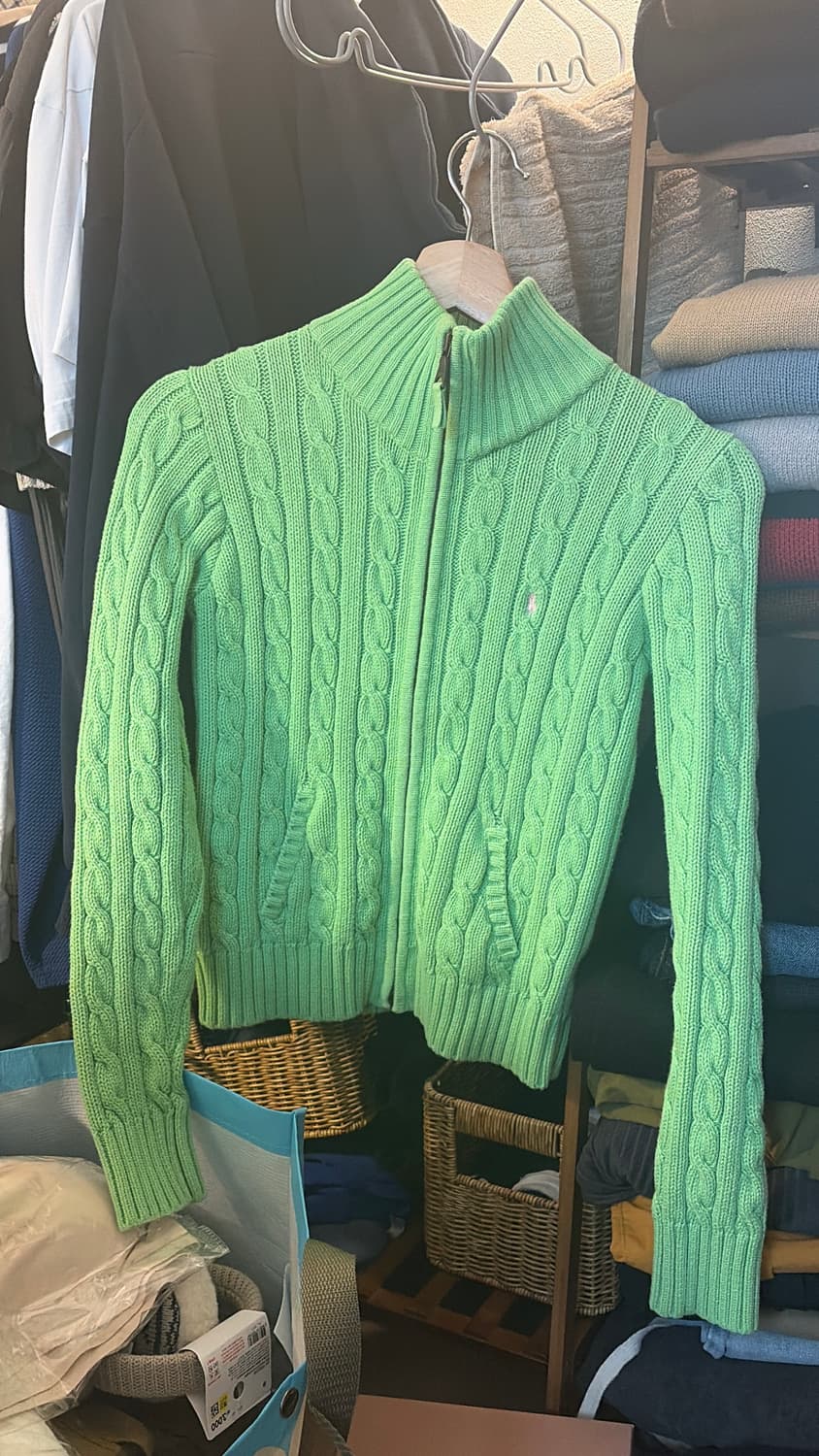 폴로랄프로렌 연두색 44마른55 정품  상품이미지1