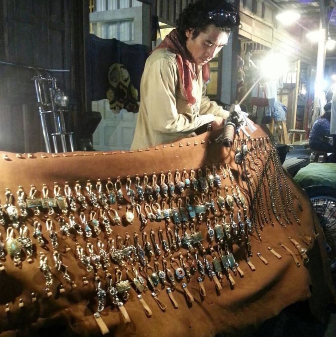 네이티브 아메리칸 터콰이즈 터키석 체인 상품이미지10
