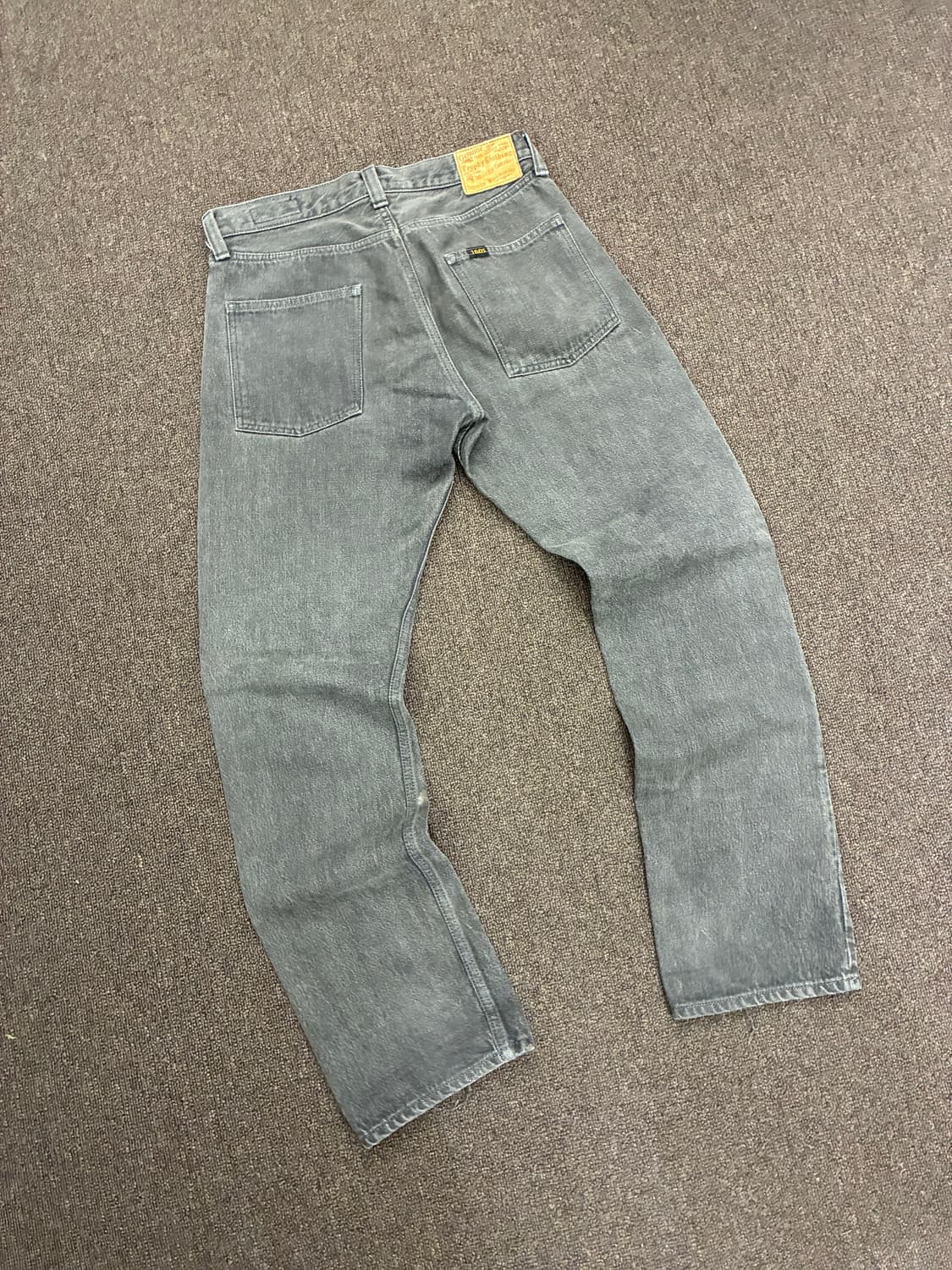 30)트로피클로딩 빈티지 여성 흑청 데님팬츠 상품이미지9