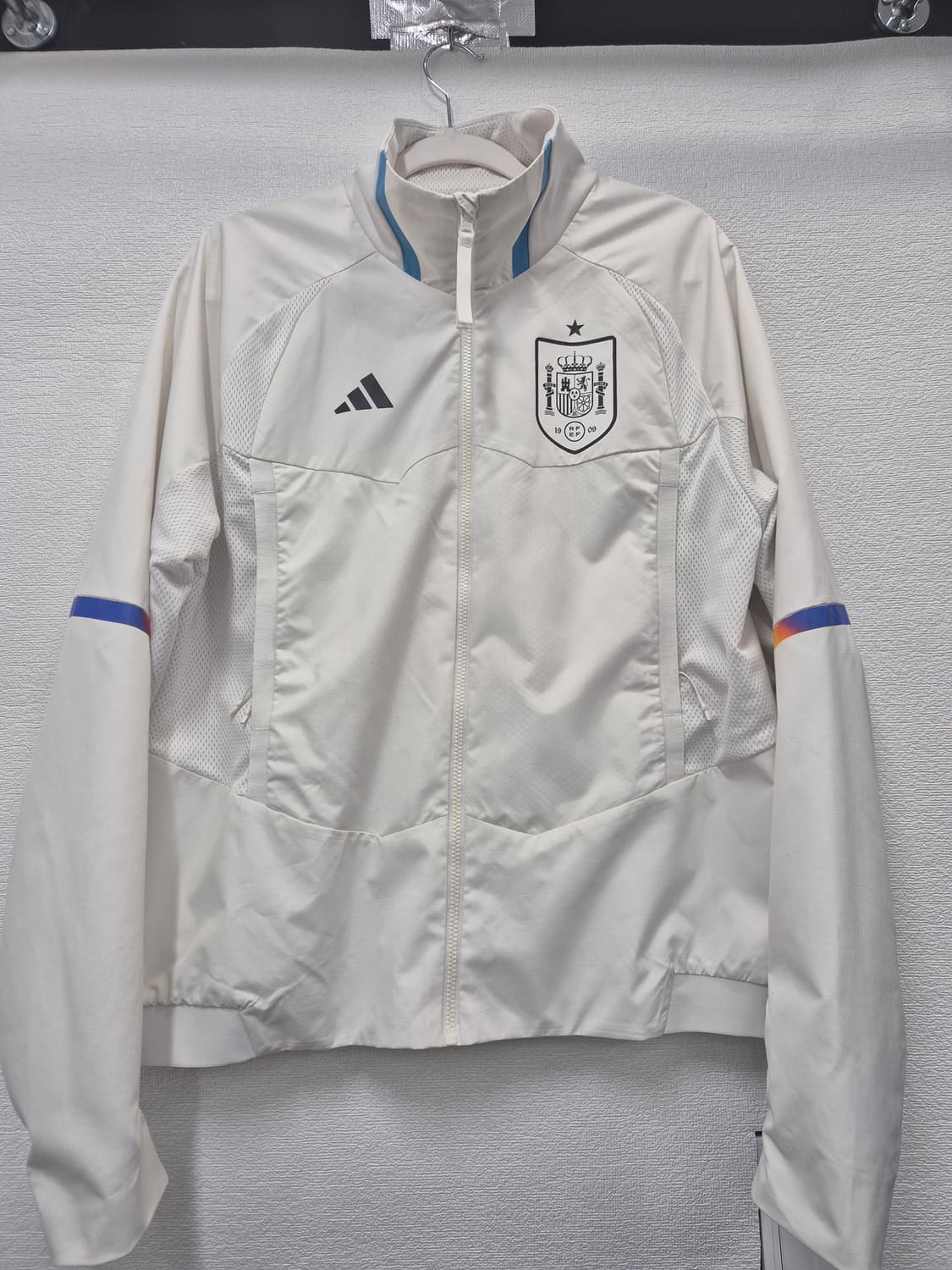 아디다스 대장 AFA 아르헨티나 국대 앤섬 자켓 화이트/ 100(정품) 상품이미지1