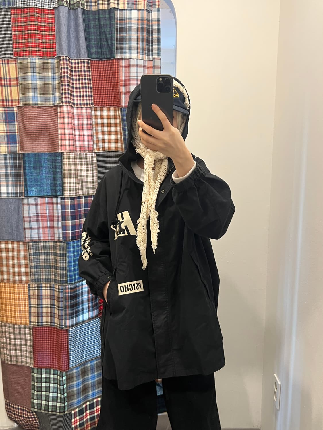 히스테릭글래머 프릴 후드 야상 상품이미지4