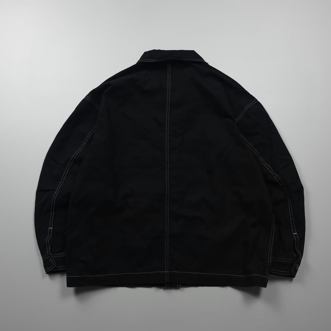 벤데이비스 일판 아웃스티치 블랙 워크 자켓 (XL) 상품이미지2