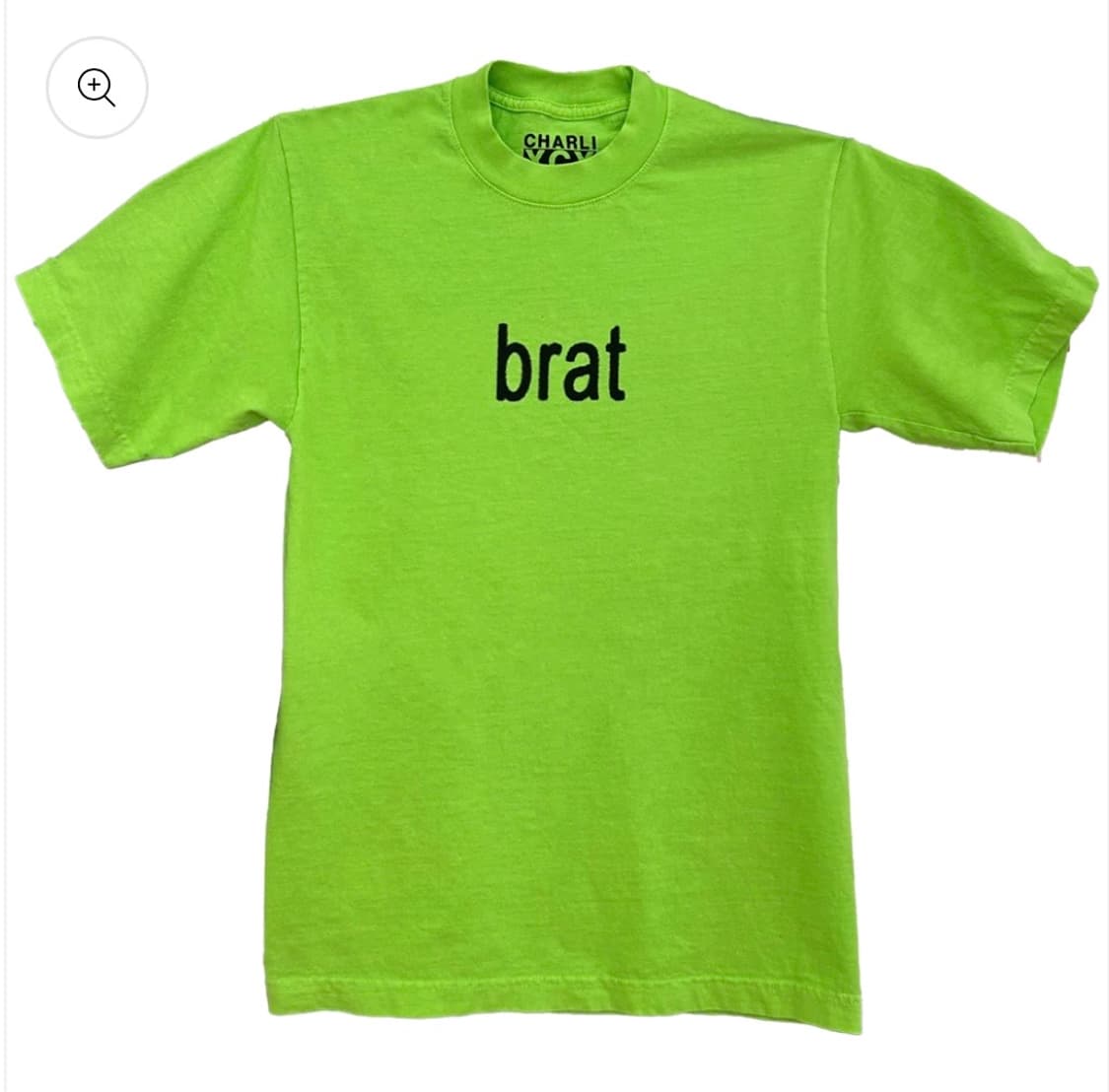 [새상품]Charlie xcx 공식 brat 티셔츠 상품이미지1