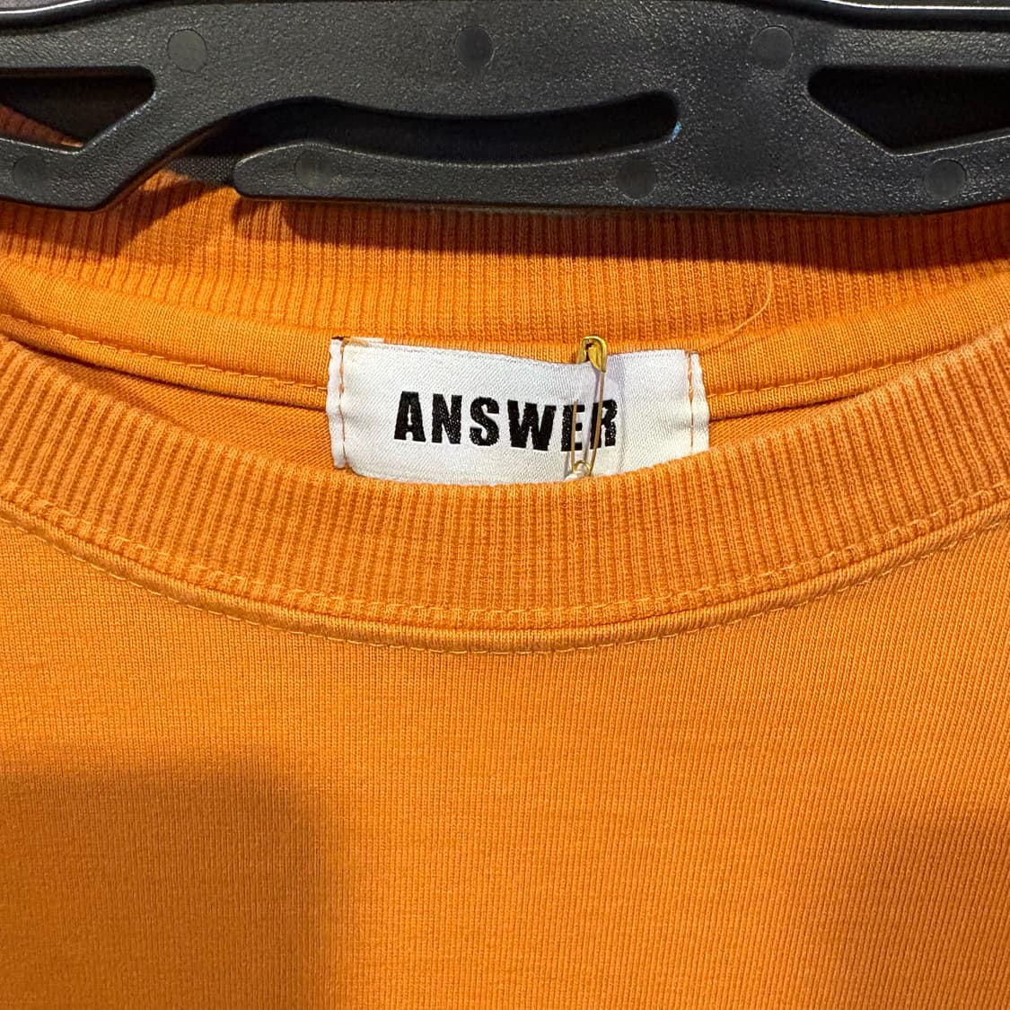 ANSWER 레터링 반팔티 상품이미지3