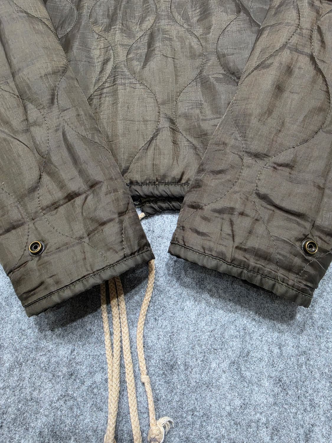 아베크롬비 앤 피치 빈티지 퀼팅 양털 안감 라이너 자켓 S 상품이미지6