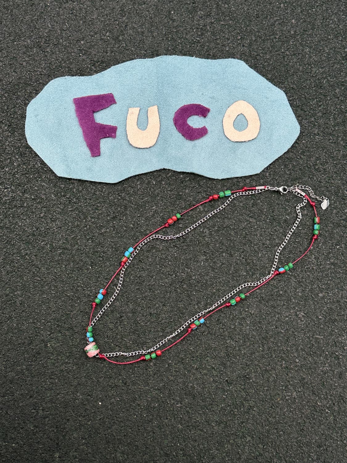 Fuco 빈티지 목걸이 상품이미지1