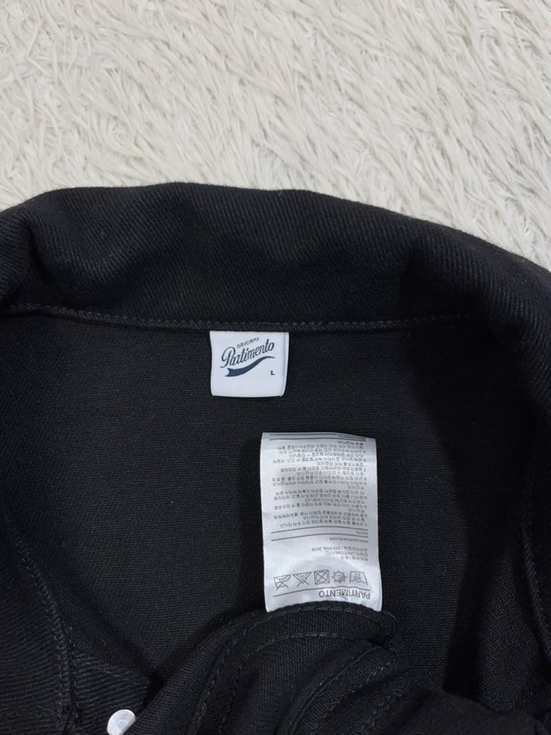 파르티멘토 흑청 트러커 자켓/#2705 상품이미지4