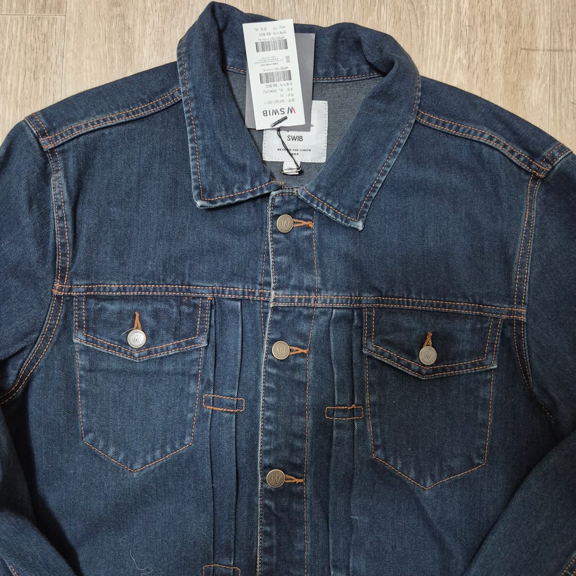 SWIB 스웨이브 남성 트러커 데님 청자켓 상품이미지2