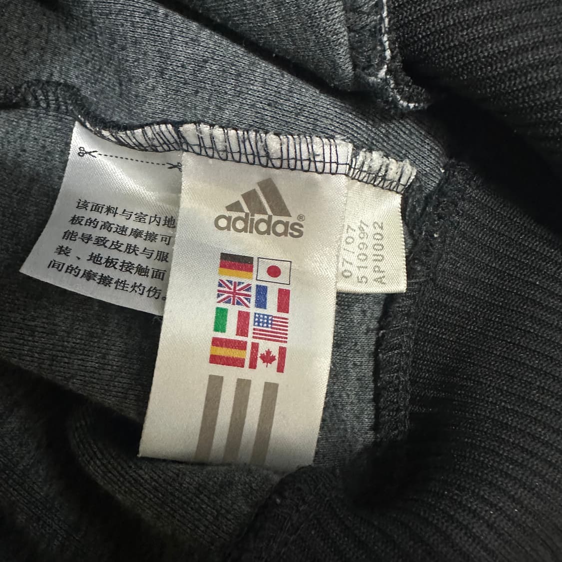 ✨ (바배) 아디다스 유럽 챔피언스리그 블랙 트랙탑 져지  상품이미지4