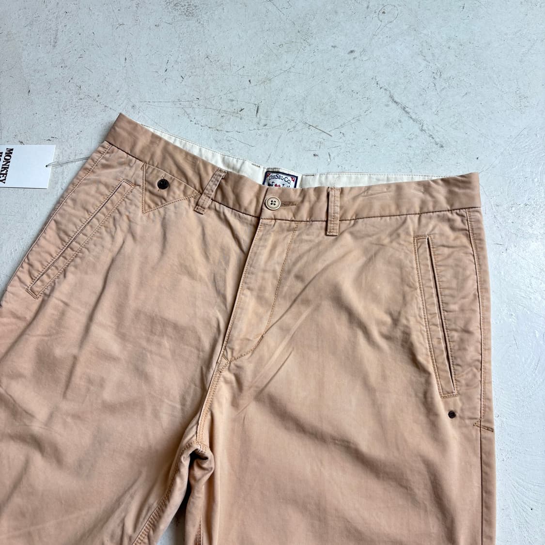 디젤 빈티지 치노 반바지 36 상품이미지4