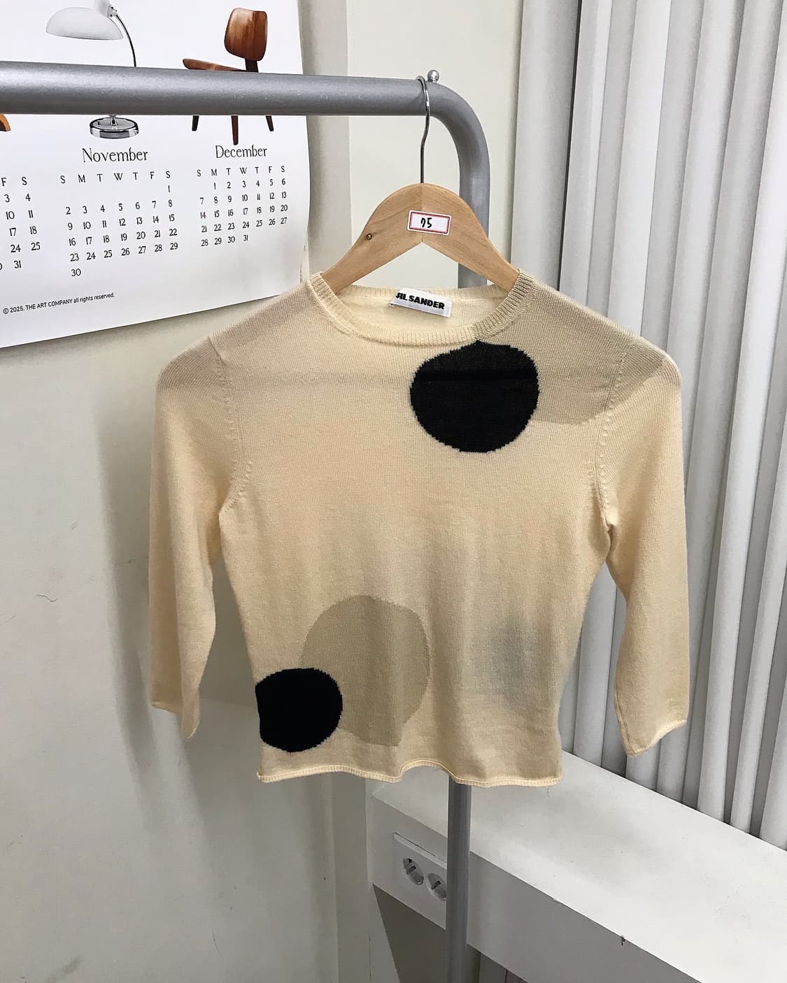 질샌더 도트 니트 상품이미지1