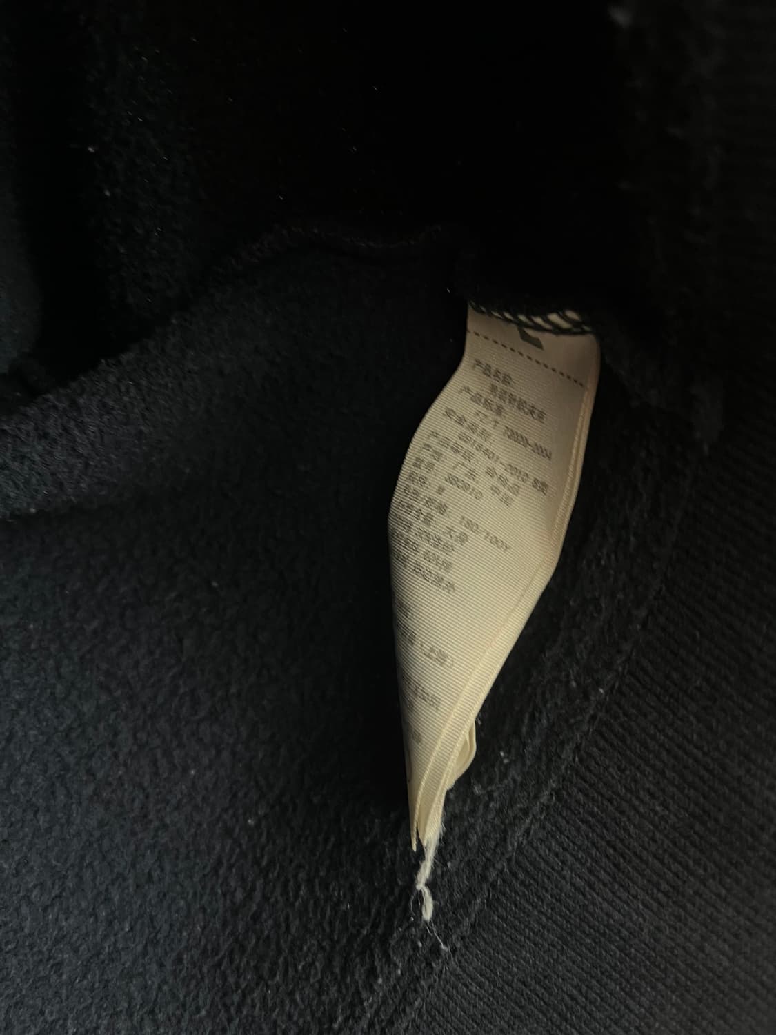 홀리스터 스펠 로고 후드집업 네이비 [M] 상품이미지5