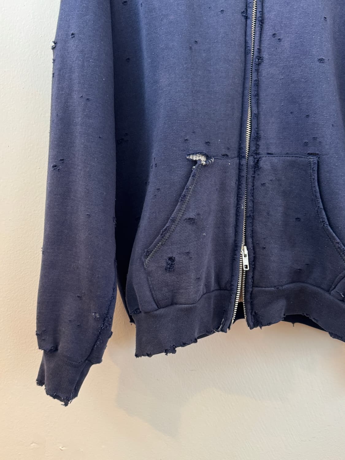 70‘s thermal lined hoodie zip parka 상품이미지4