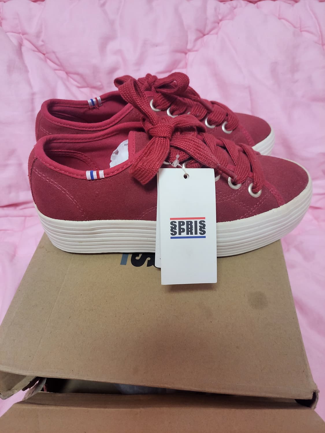 급처미사용새상품!스프리스 프라다,구찌느낌 통굽 키높이 운동화 스니커즈신발 상품이미지2