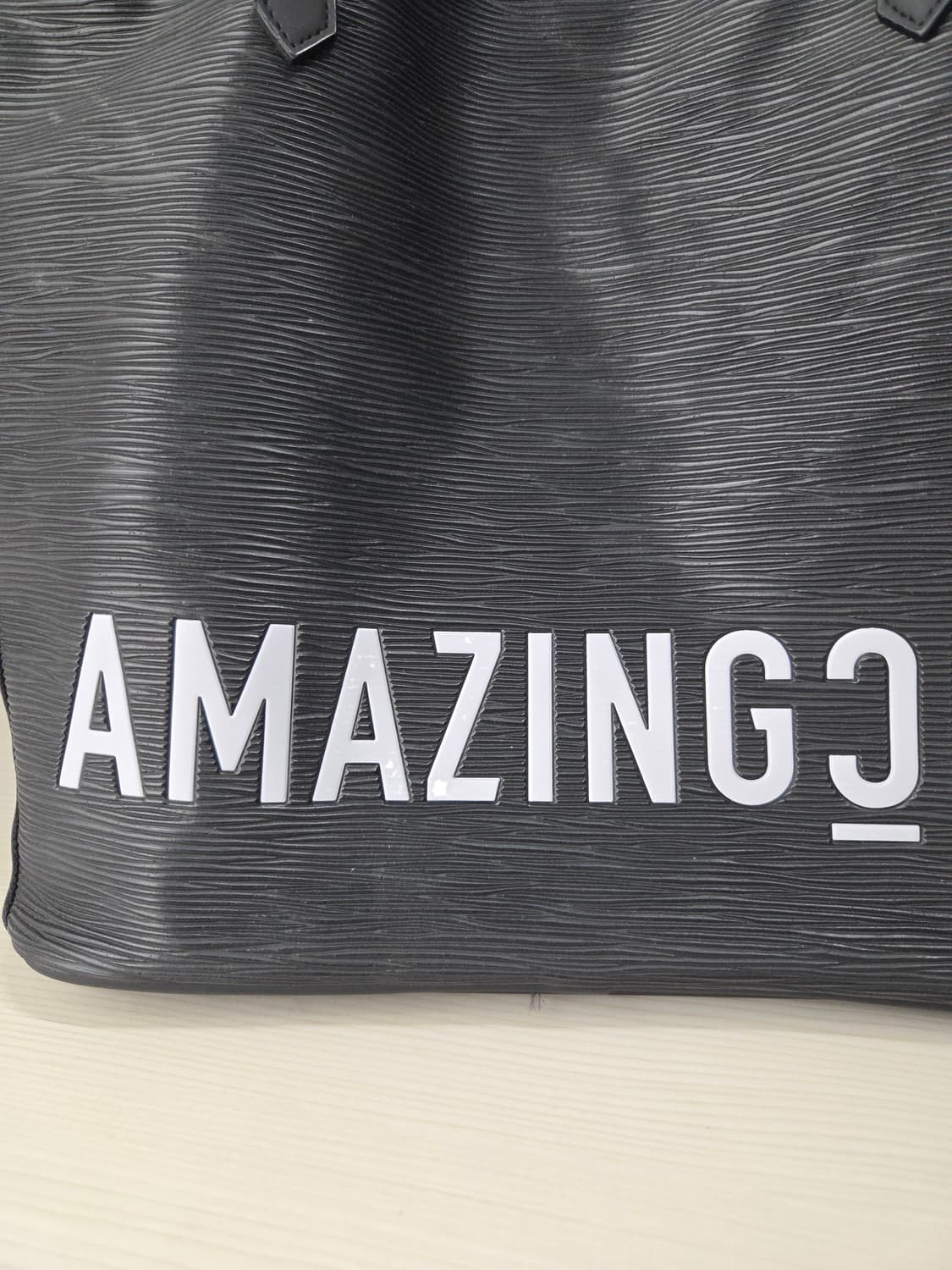 AMAZINGCRE 어메이징크리 알렉스 스컬 빅로고 토트백 상품이미지4