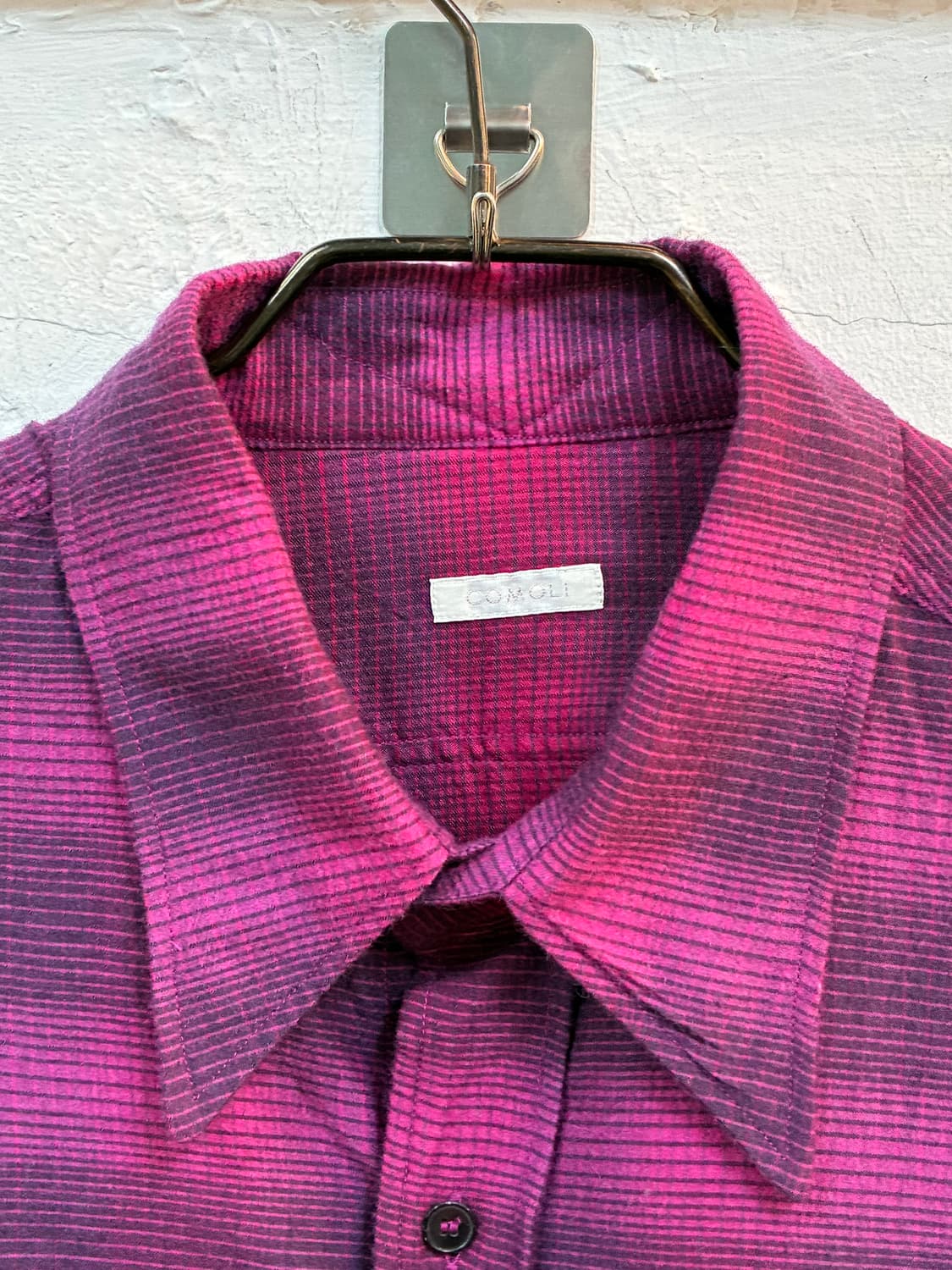 Comoli 코모리 울 실크 워크 셔츠 3 상품이미지2