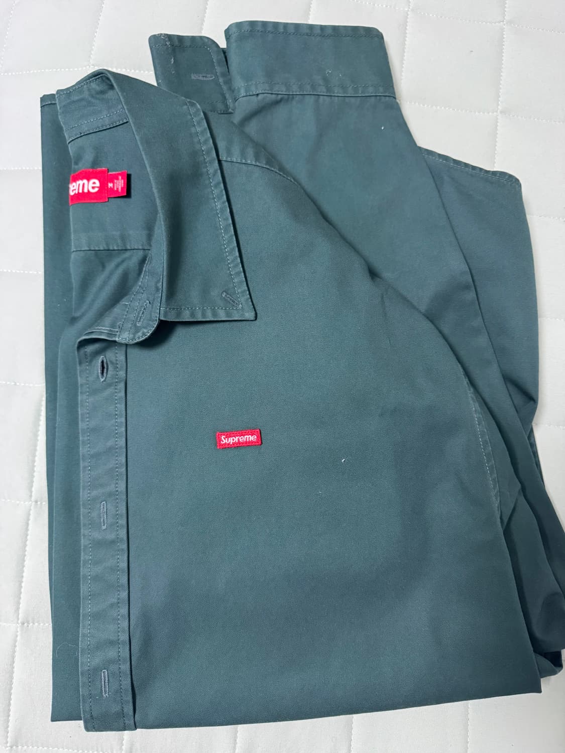 슈프림 스몰박스셔츠 그린 M 상품이미지1