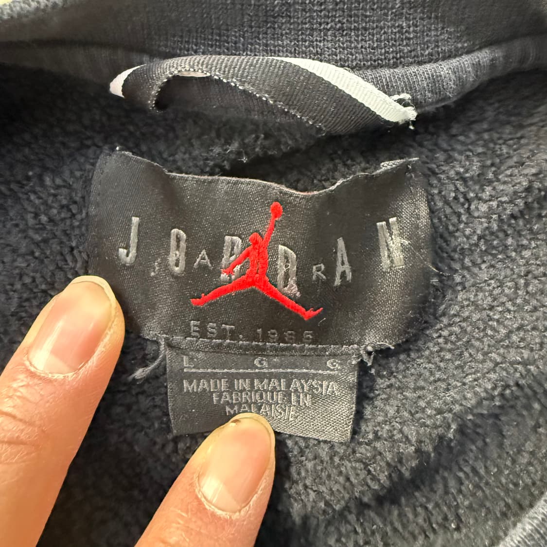 L 조던 점프맨 빅프린팅 맨투맨 0121T1 상품이미지3