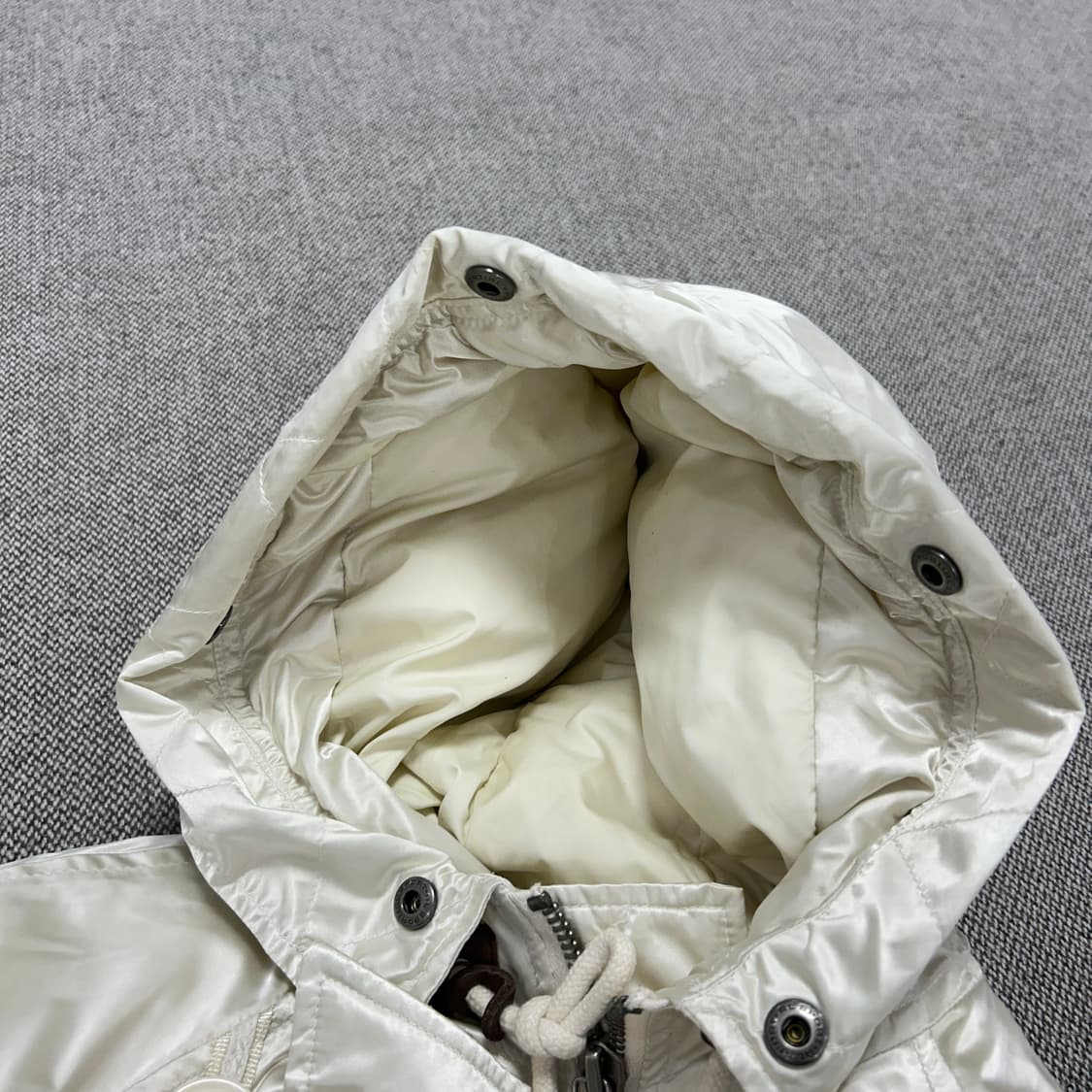 폴로 우먼스 N3B 아이보리 패딩(S) 상품이미지5