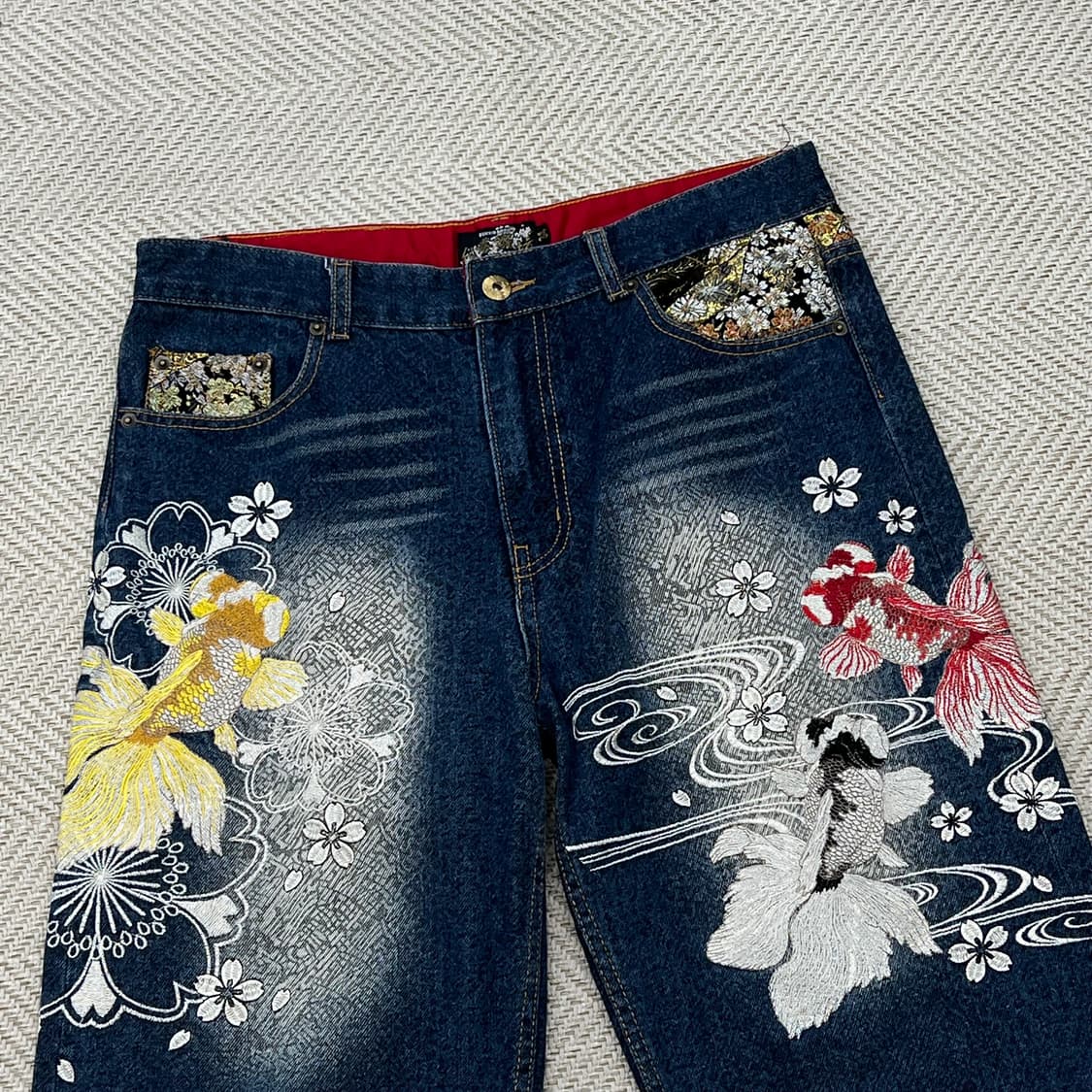 재패니즈 오리엔탈 데님 쇼츠 r3983 상품이미지3