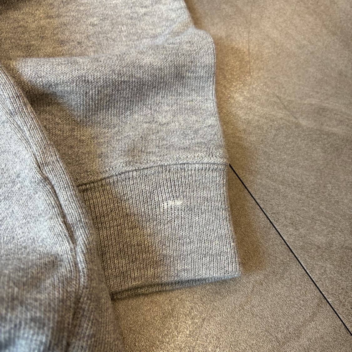 폴로 정품 최신라벨 그레이 반집업 니트 상품이미지7