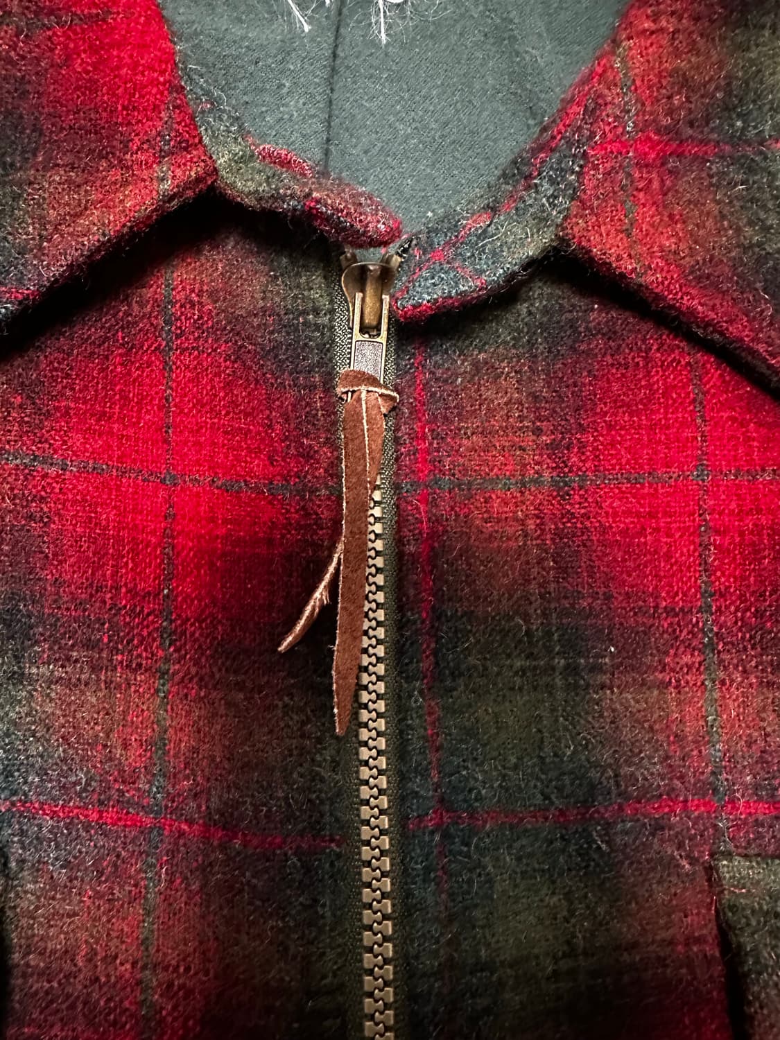 [XL] LL BEAN 체크 울자켓  상품이미지4