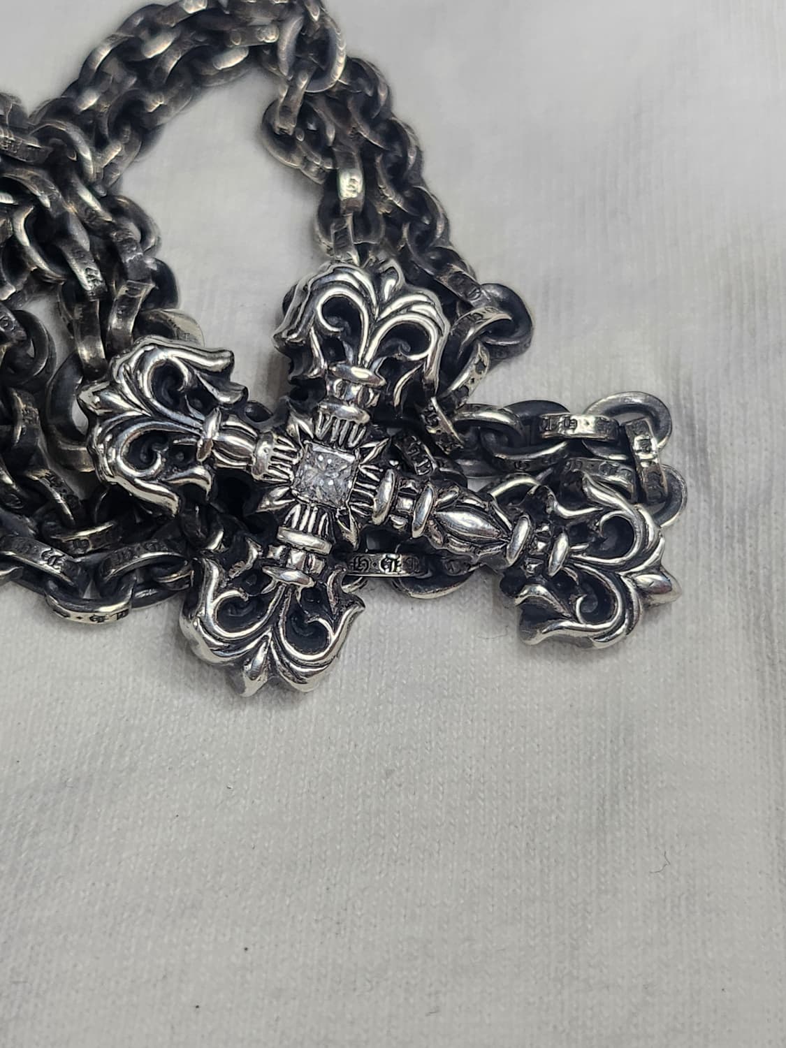 크롬하츠 필리그리 페이페 일체형 다이아 1p  상품이미지2