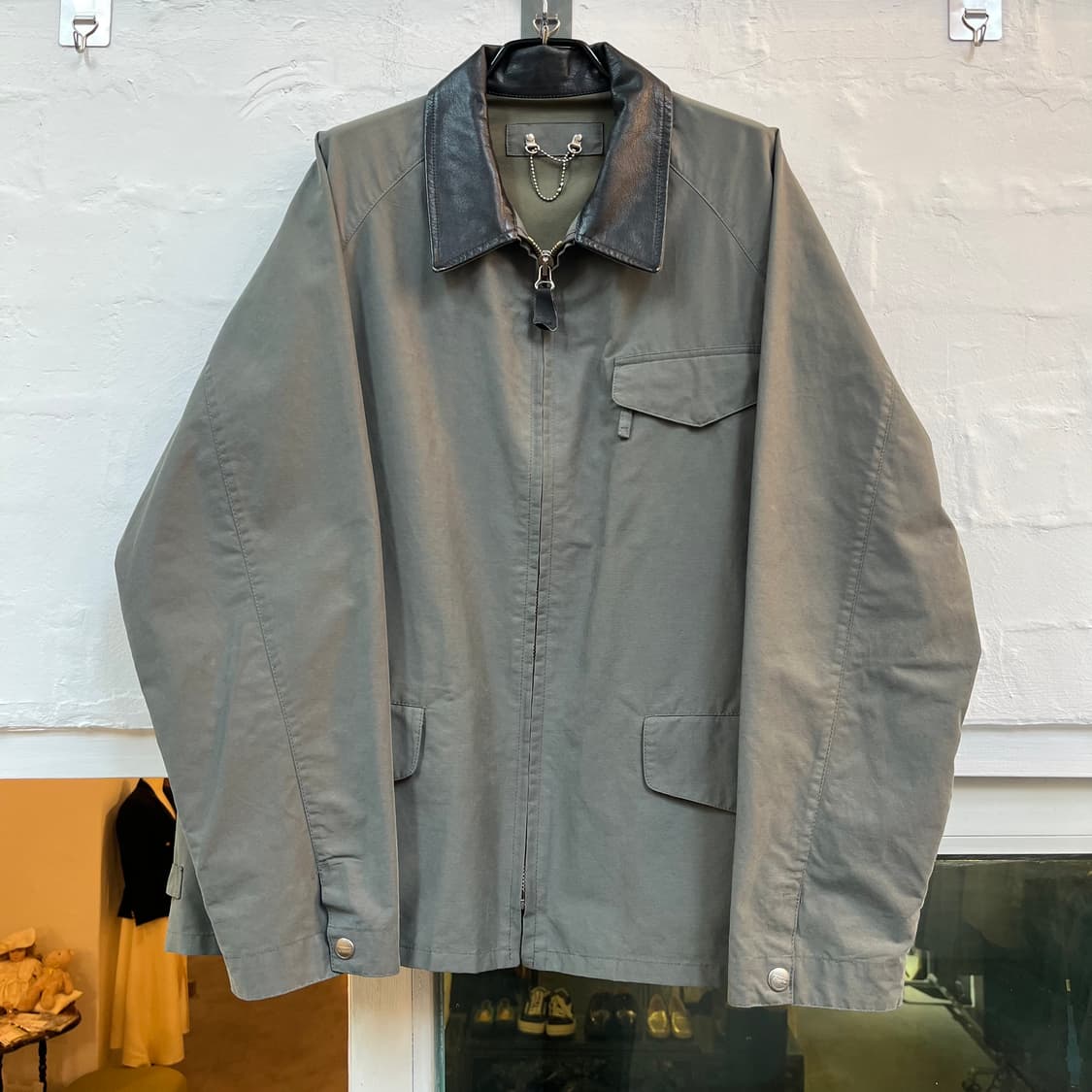 Reporter 레더 칼라 워크 자켓 48 상품이미지1