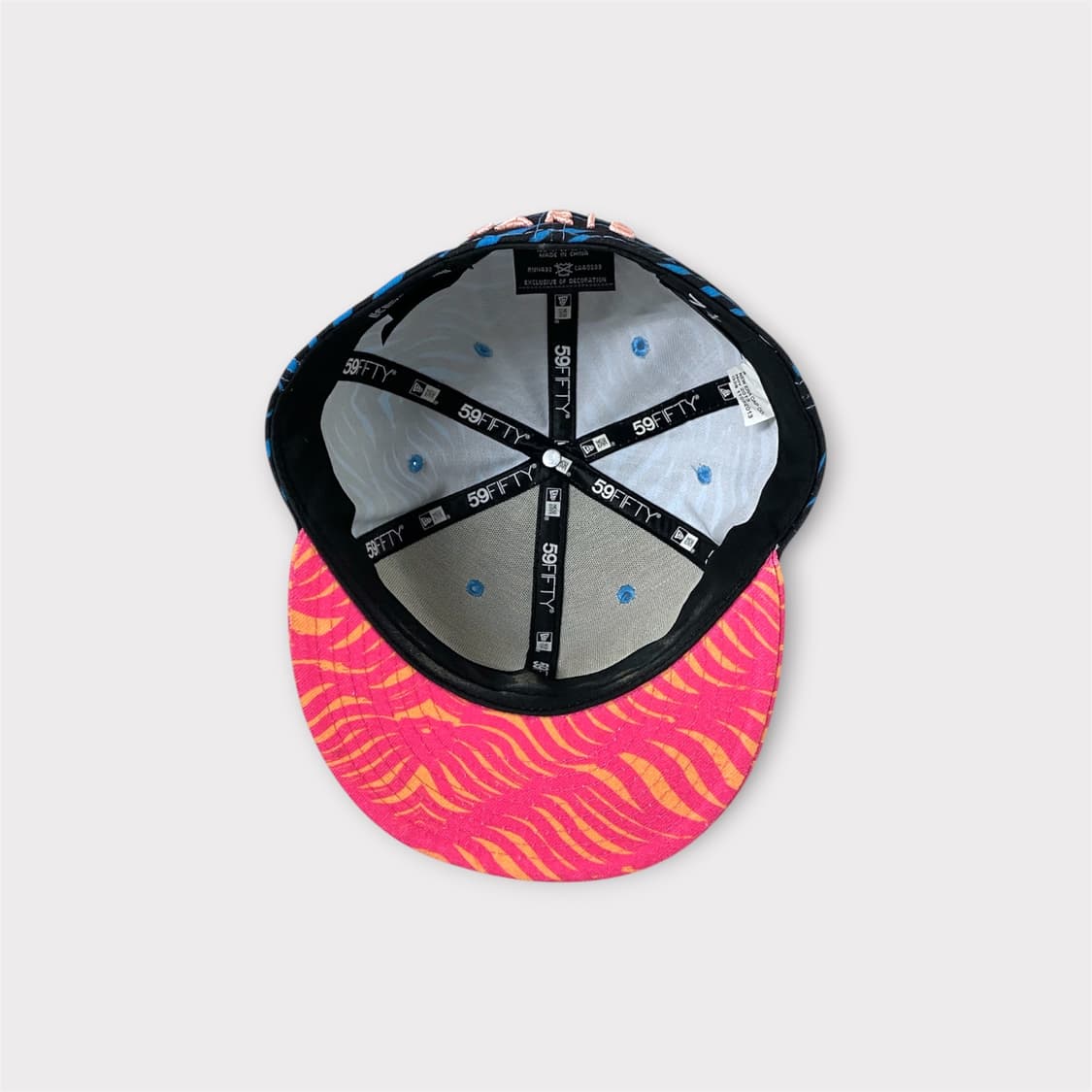 겐조X뉴에라 콜라보 웨이브 프린트 스냅백 (1818) 상품이미지7