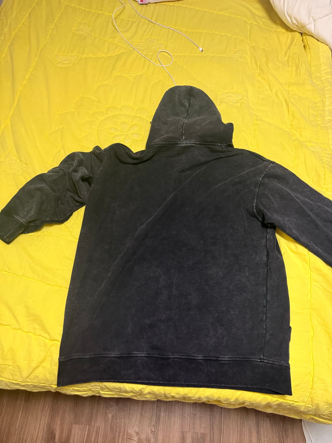 발렌시아가 블랙 후드티 S 상품이미지2