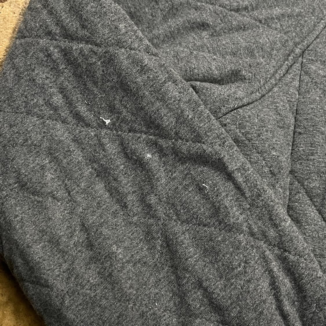 [정품/100] 아디다스 양면 그린 차콜 퀼팅 자켓 b8 상품이미지4