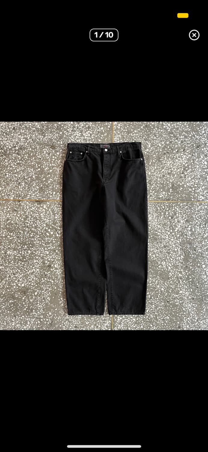 스투시 big ol jean 블랙 상품이미지1