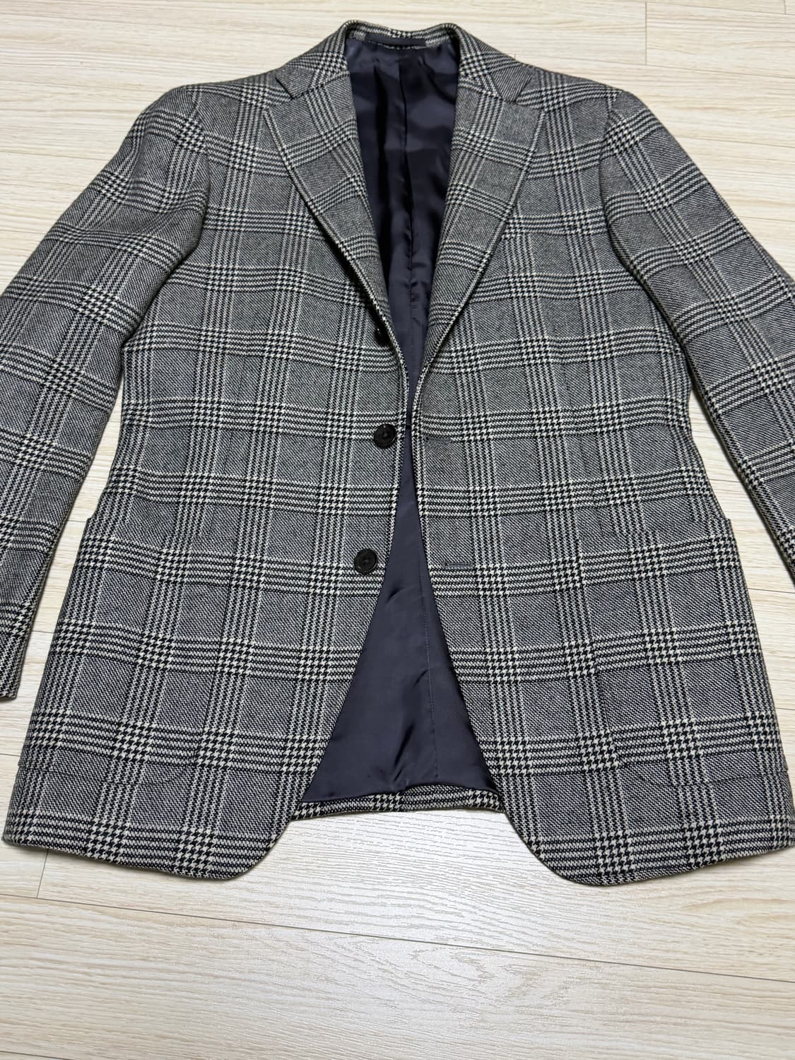 링자켓 블랙라벨 글렌체크 자켓 46 상품이미지8